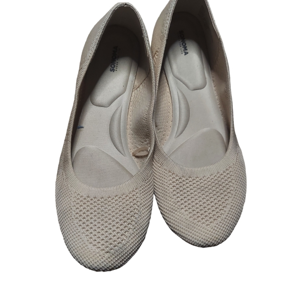 9.5 Sonoma nude ballet flats